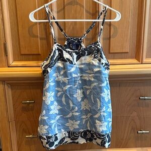 GAP Blue and White Floral Camisole